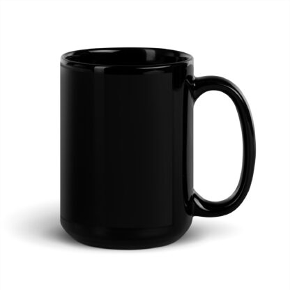 Burlesque Buffet Black Glossy Mug - Image 5