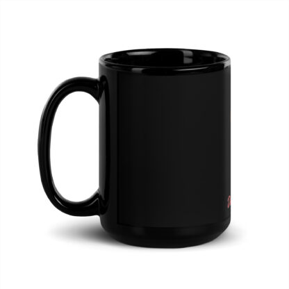 Dee Lightfull Black Glossy Mug - Image 4