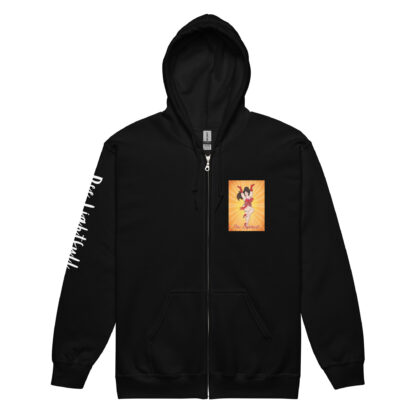 Dee Lightfull Yellow Unisex heavy blend zip hoodie