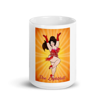 Dee Lightfull White glossy mug - Image 4